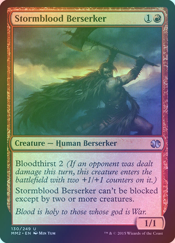 Stormblood Berserker (MM2) (130) / Foil