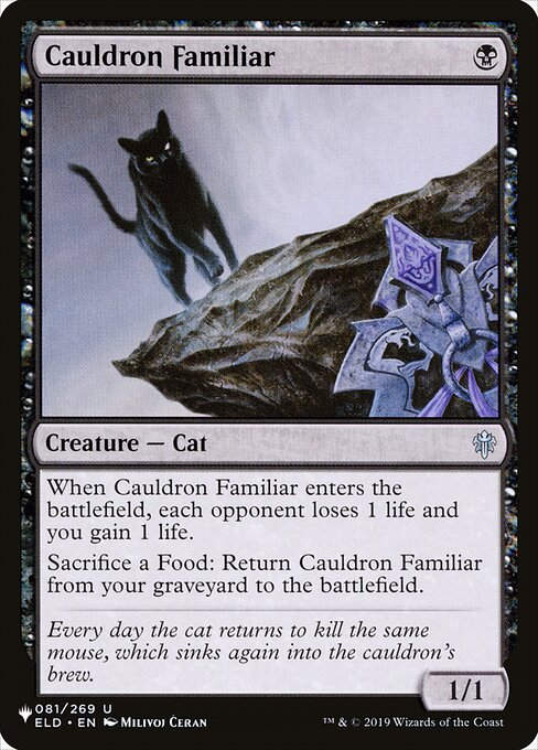 Cauldron Familiar (PLST) (ELD-81)