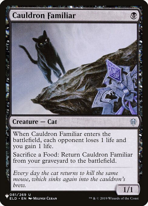Cauldron Familiar (PLST) (ELD-81)