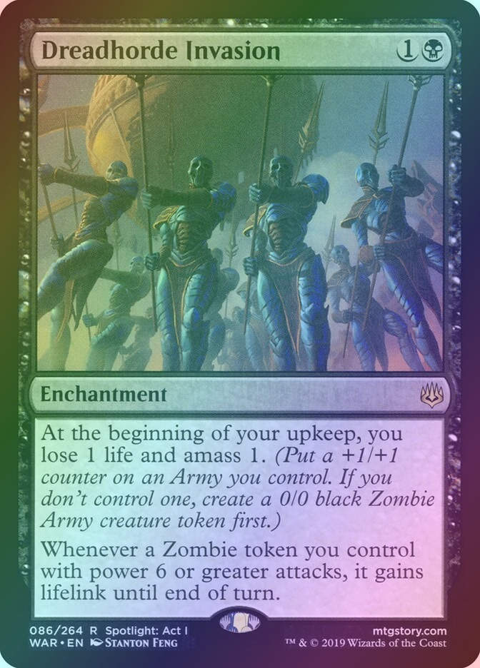 Dreadhorde Invasion (WAR) (86) / Foil