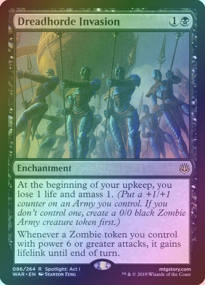Dreadhorde Invasion (WAR) (86) / Foil