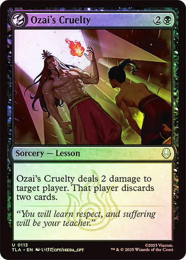 Ozai's Cruelty (TLA) (113) / Foil