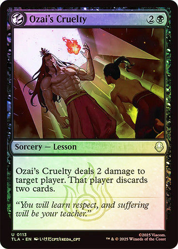 Ozai's Cruelty (TLA) (113) / Foil