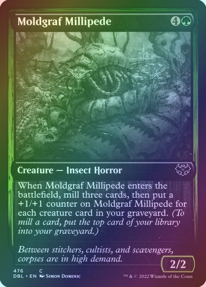 Moldgraf Millipede (DBL) (476) / Foil