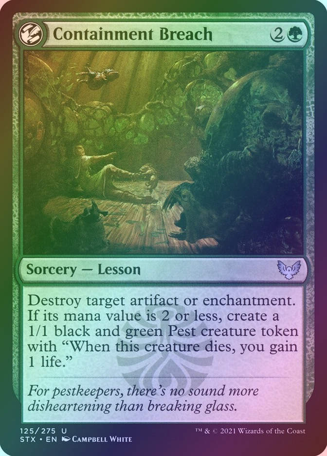 Containment Breach (STX) (125) / Foil