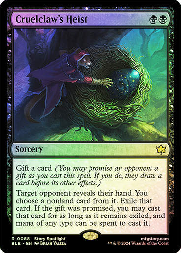 Cruelclaw's Heist (blb) (88) / Foil