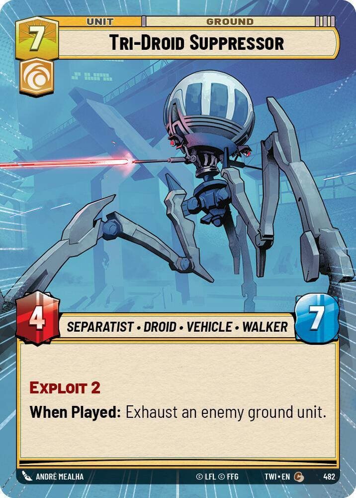 Tri-Droid Suppressor (Hyperspace) (TWI) (482)