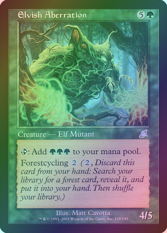 Elvish Aberration (SCG) (118) / Foil