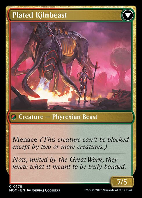 Bonded Herdbeast // Plated Kilnbeast (mom) — cara 2 de 2