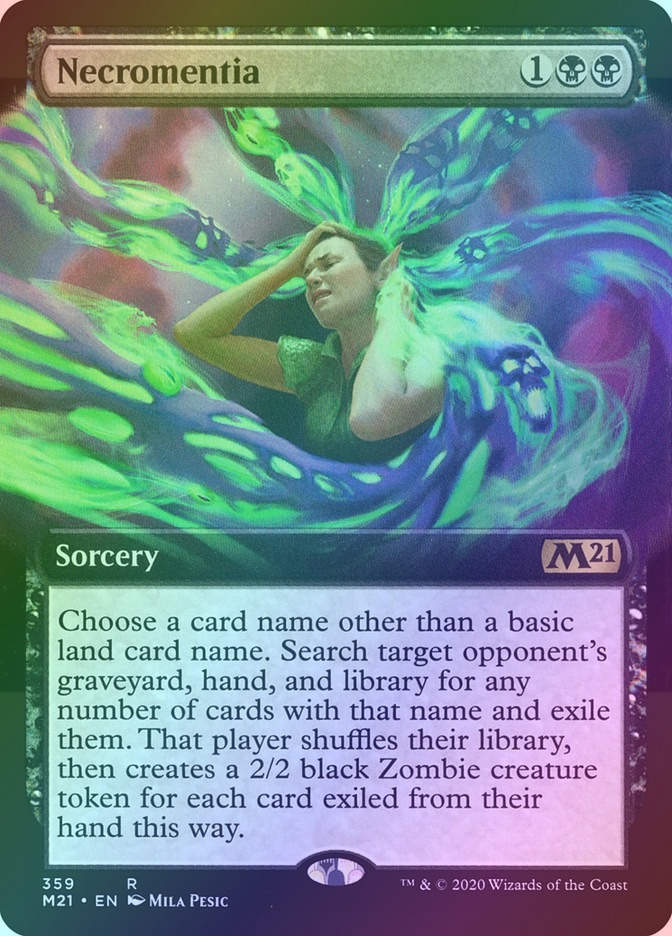 Necromentia (M21) (359) / Extended Art / Foil
