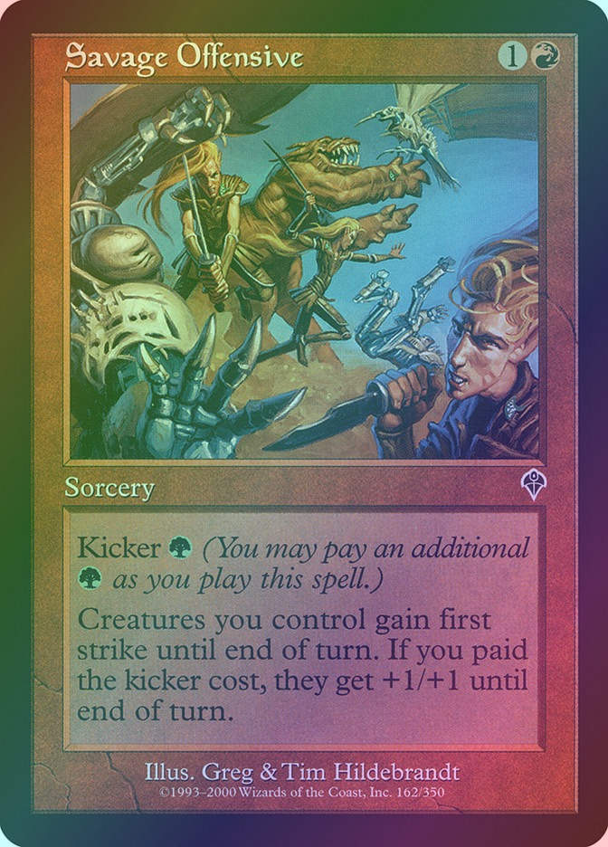 Savage Offensive (INV) (162) / Foil