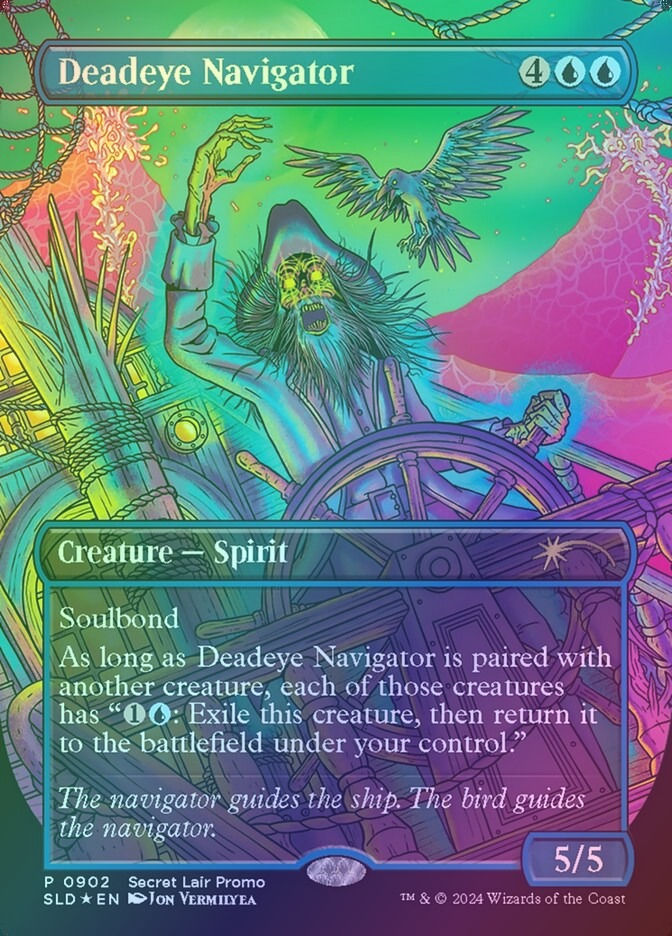 Deadeye Navigator (SLD) (902) / Borderless / Foil