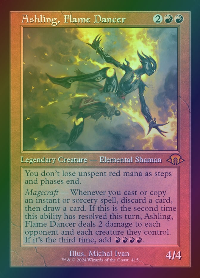 Ashling, Flame Dancer (MH3) (415) / Foil