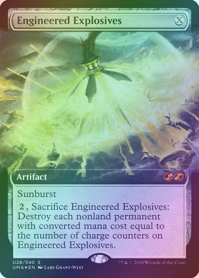 Engineered Explosives (PUMA) (U28) / Extended Art / Foil