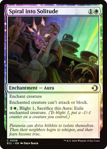 Spiral into Solitude (ECL) (36) / Foil