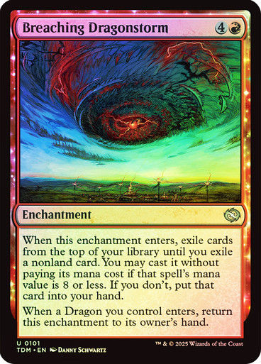 Breaching Dragonstorm (TDM) (101) / Foil