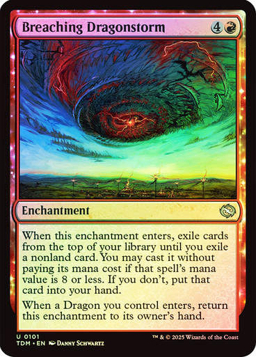 Breaching Dragonstorm (TDM) (101) / Foil