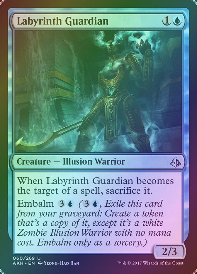 Labyrinth Guardian (AKH) (60) / Foil