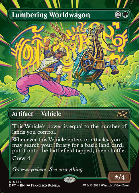 Lumbering Worldwagon (DFT) (316) / Borderless