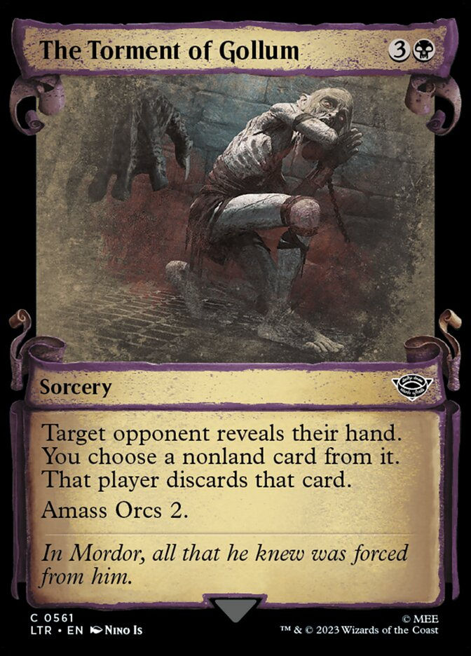 The Torment of Gollum (LTR) (561) / Showcase