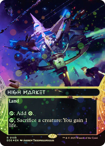 High Market (EOS) (108) / Borderless Galaxy Foil