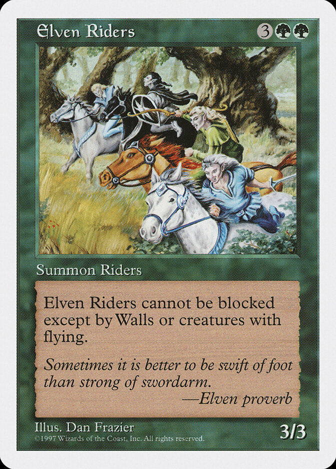 Elven Riders (5ED) (291)