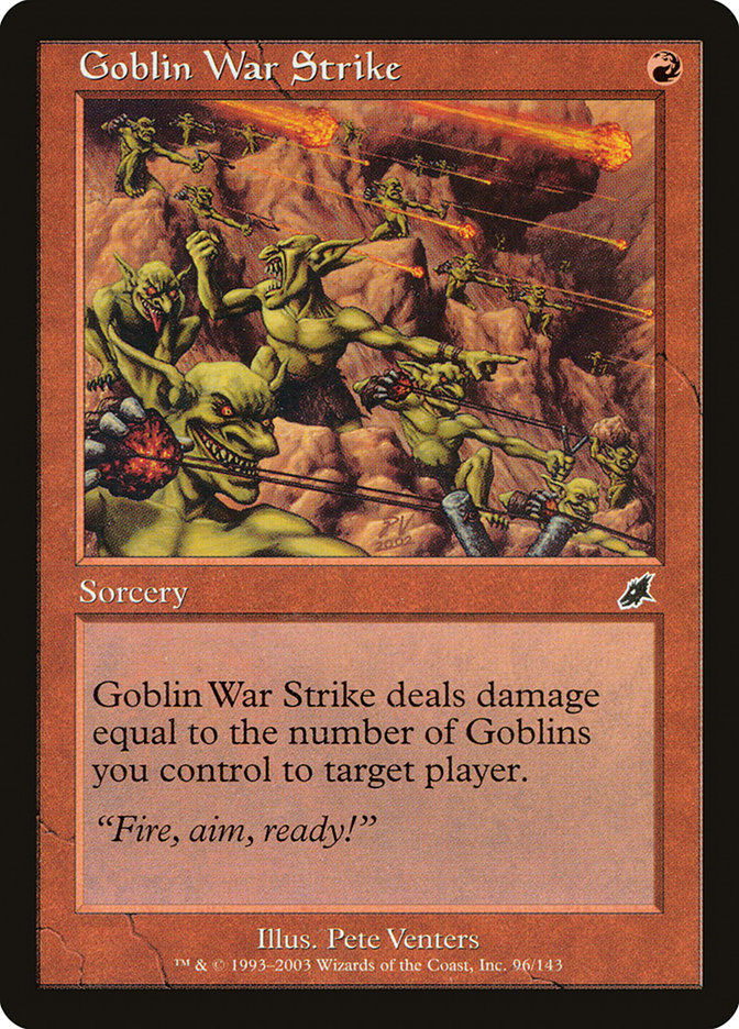 Goblin War Strike (scg)