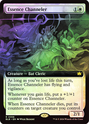 Essence Channeler (blb) (356) / Extended Art Foil