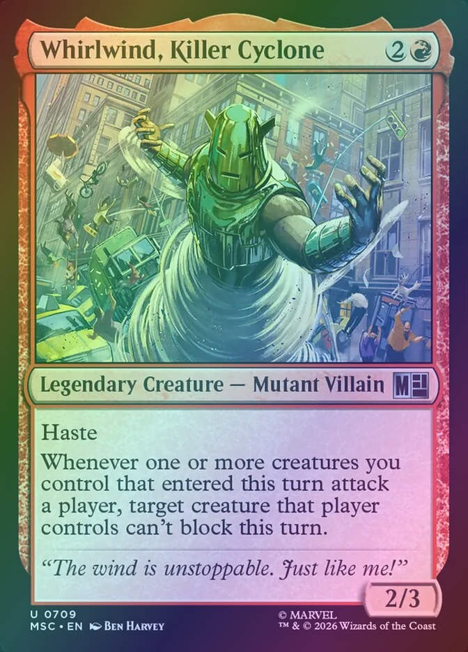 Whirlwind, Killer Cyclone (MSC) (709) / Foil