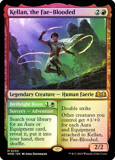 Kellan, the Fae-Blooded // Birthright Boon (woe) / Foil