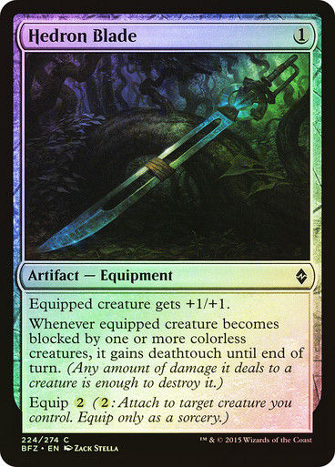 Hedron Blade (BFZ) (224) / Foil