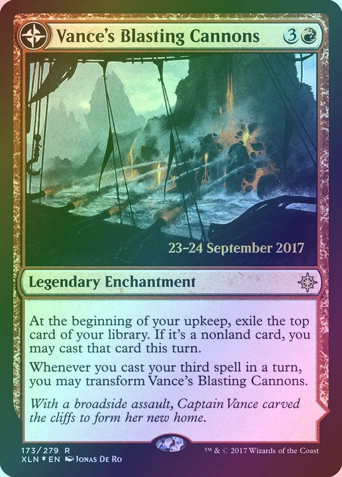 Vance's Blasting Cannons // Spitfire Bastion (PXLN) (173s) / Foil