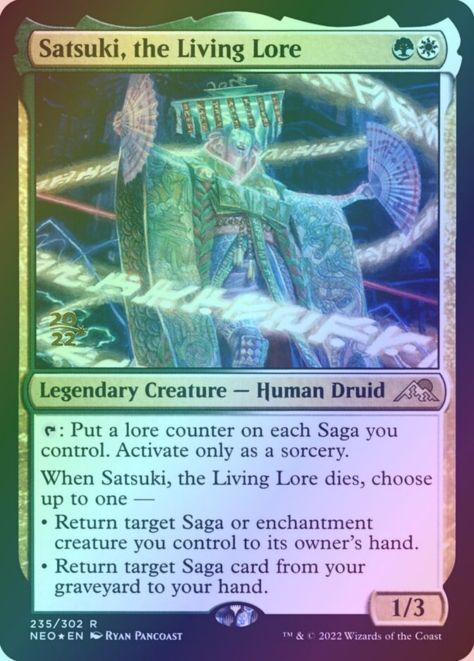 Satsuki, the Living Lore (PNEO) (235s) / Foil