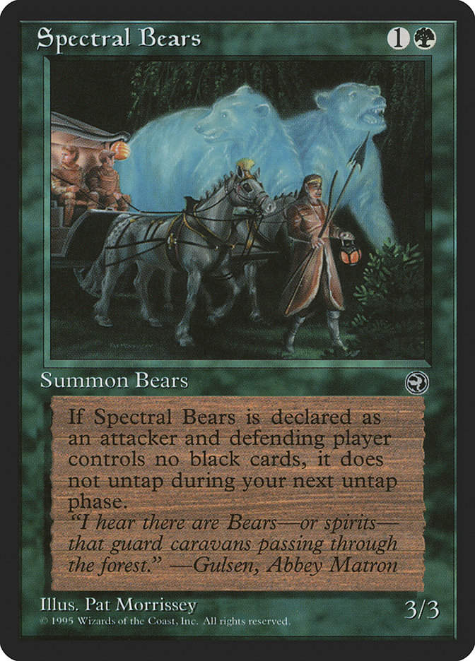 Spectral Bears (hml)