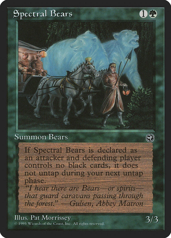 Spectral Bears (hml)