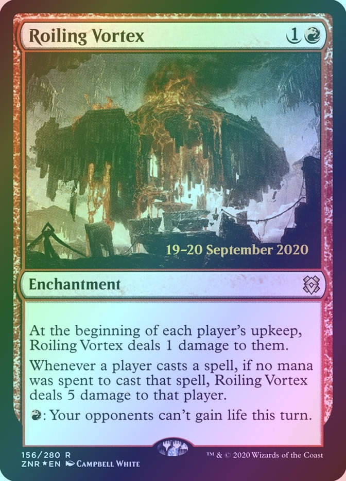 Roiling Vortex (PZNR) (156s) / Foil