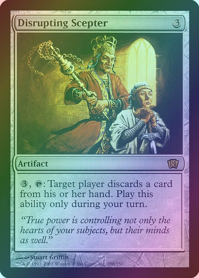 Disrupting Scepter (8ED) (298★) / Foil