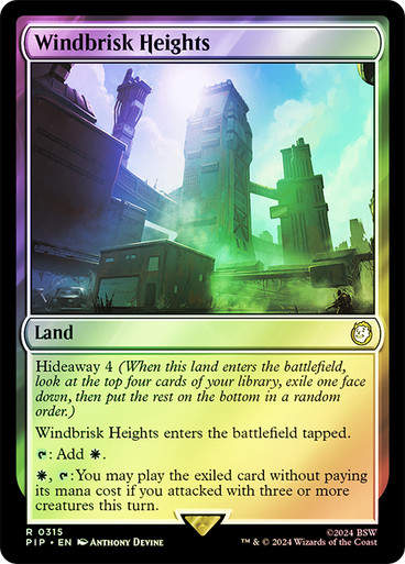 Windbrisk Heights (pip) (315) / Foil