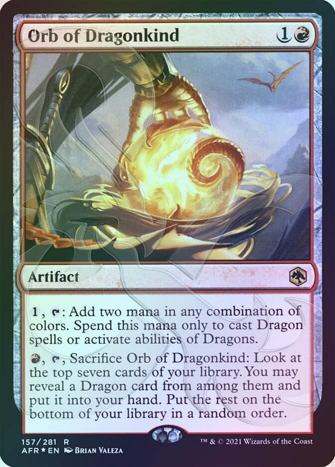Orb of Dragonkind (PAFR) (157a) / Embossed Foil