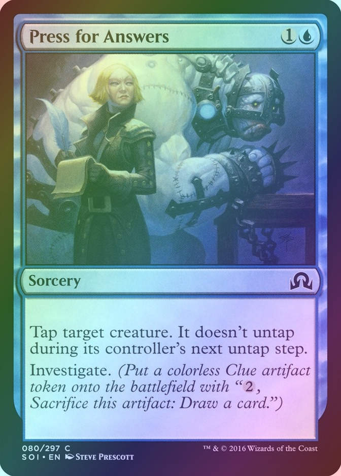 Press for Answers (SOI) (80) / Foil