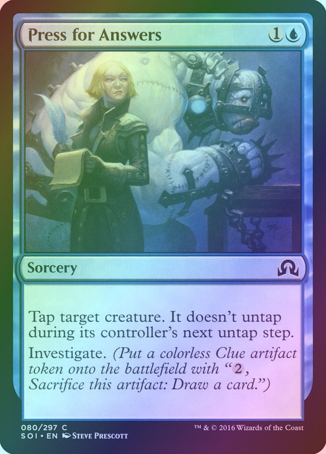 Press for Answers (SOI) (80) / Foil