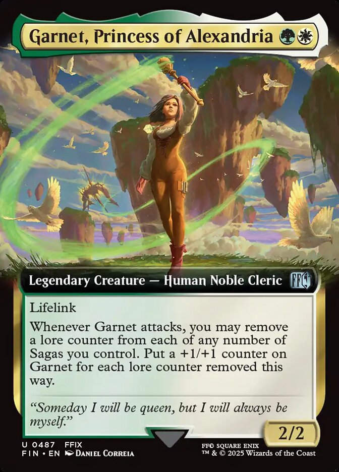 Garnet, Princess of Alexandria (FIN) (487) / Extended Art