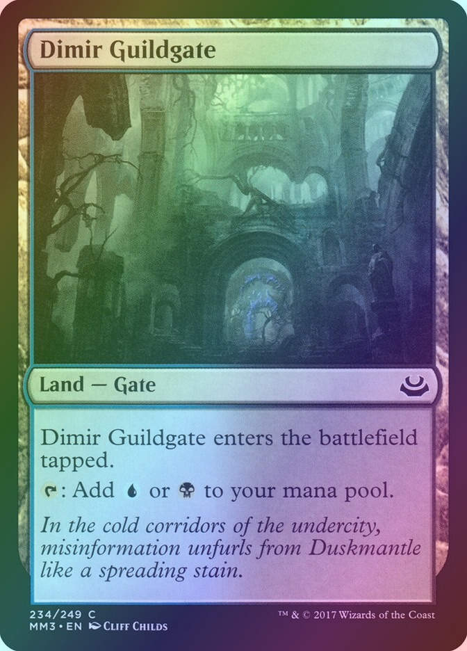 Dimir Guildgate (MM3) (234) / Foil