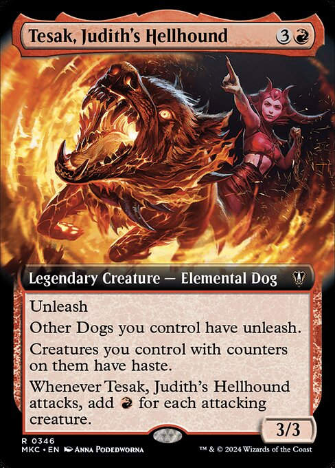 Tesak, Judith's Hellhound (mkc) (346) / Extended Art