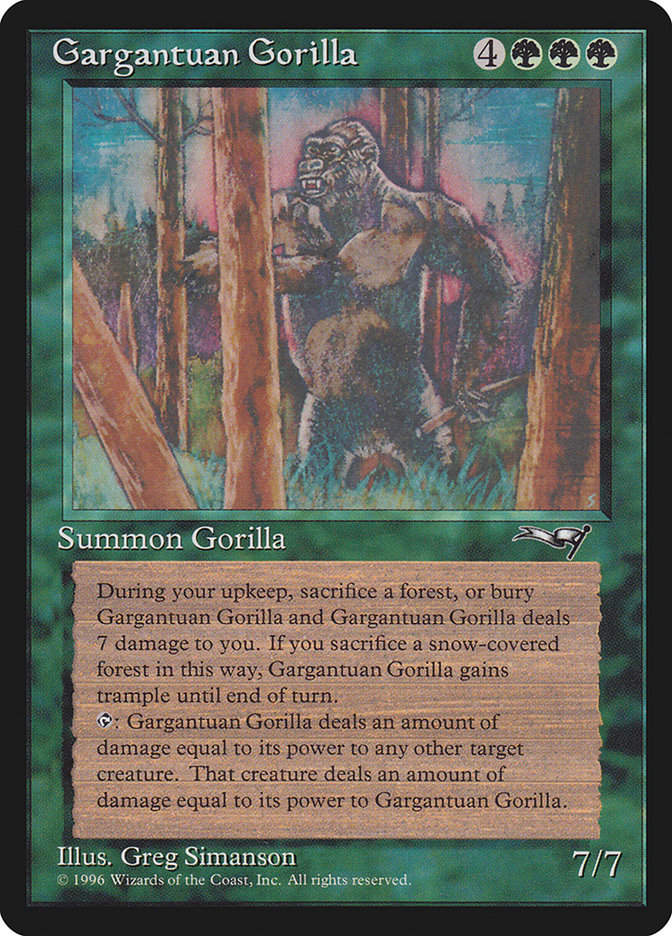 Gargantuan Gorilla (ALL) (91)
