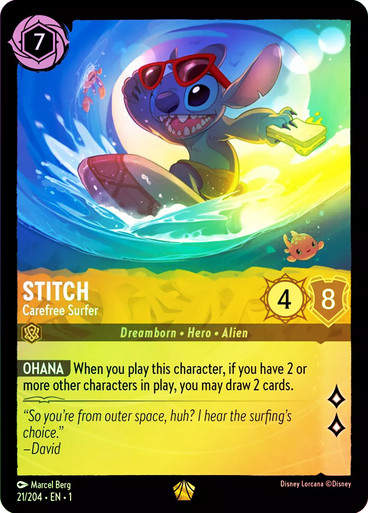 Stitch - Carefree Surfer (LOR_TFC) / Foil