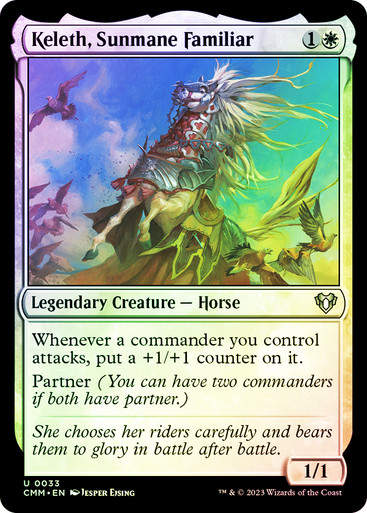 Keleth, Sunmane Familiar (cmm) / Foil