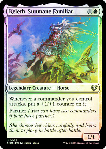 Keleth, Sunmane Familiar (cmm) / Foil
