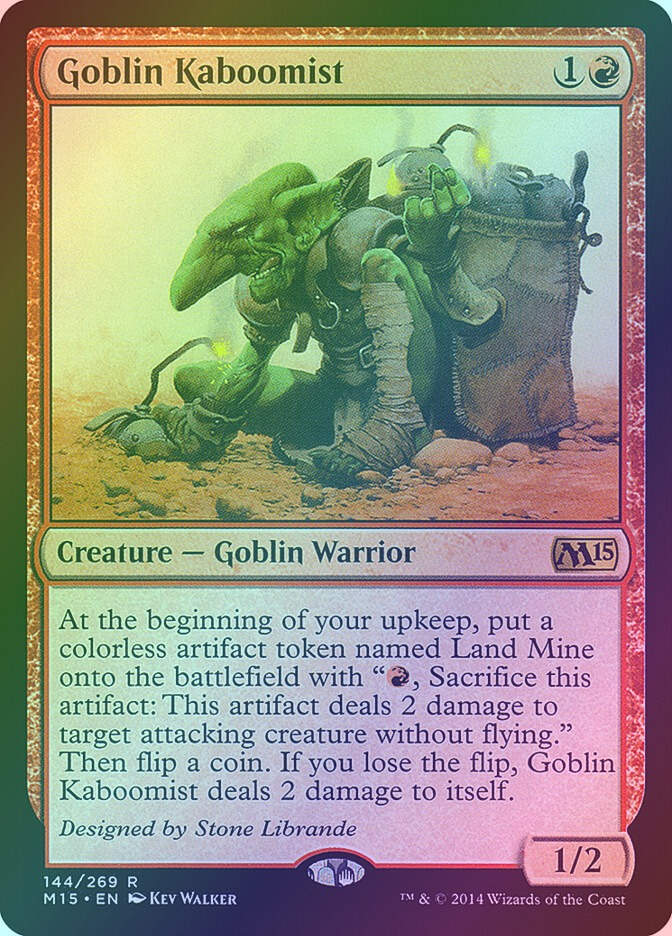 Goblin Kaboomist (M15) (144) / Foil
