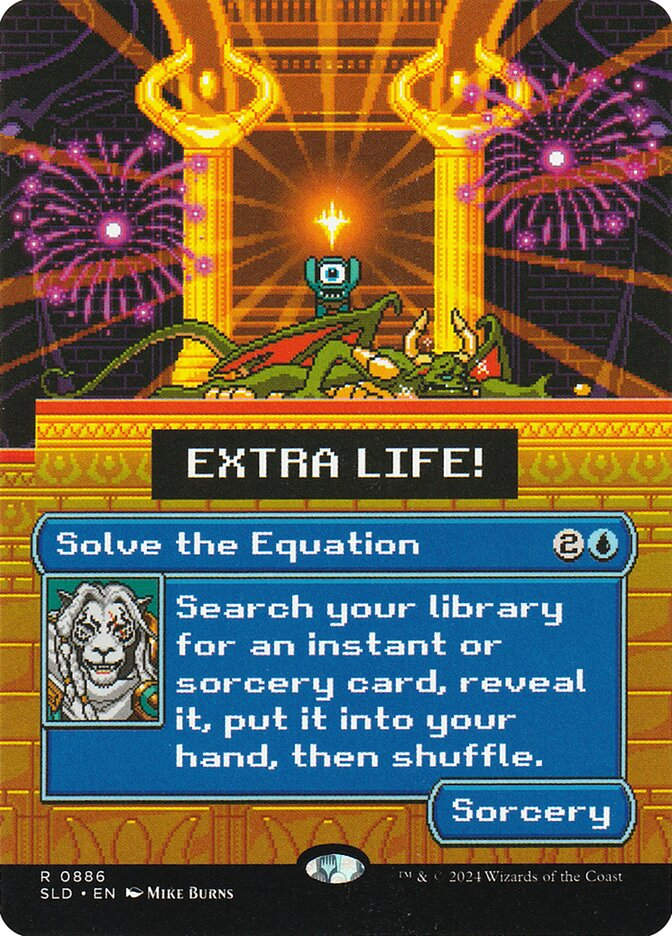 Solve the Equation (SLD) (886) / Borderless